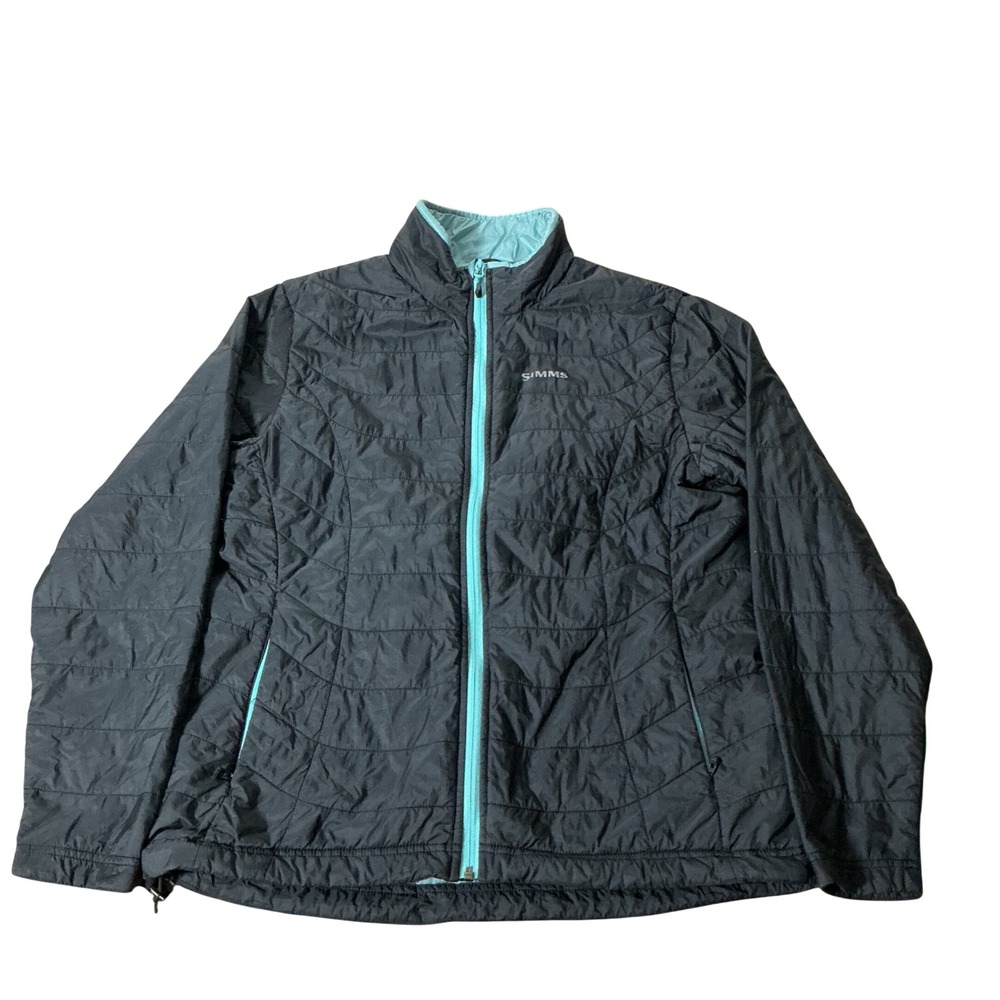 Simms Gorpcore Granola Girl Fall Run Primaloft Insulated Jacket Womens L Puffer